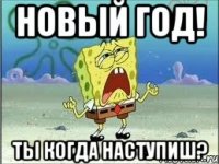 Новый Год! Ты когда наступиш?