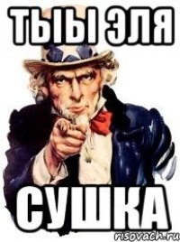 тыы Эля сушка