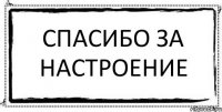 СПАСИБО ЗА НАСТРОЕНИЕ 