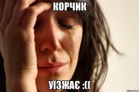 КОРЧИК УЇЗЖАЄ :((