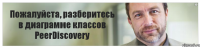 Пожалуйста, разберитесь в диаграмме классов PeerDiscovery