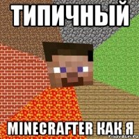ТИПИЧНЫЙ Minecrafter как я