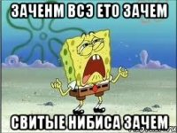 заченм всэ ето зачем свитые нибиса зачем