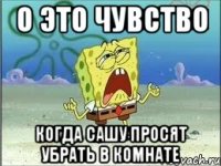 о это чувство когда сашу просят убрать в комнате