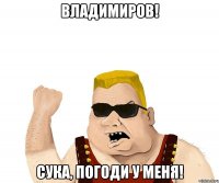 Владимиров! Сука, погоди у меня!