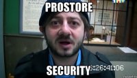 ProStore security