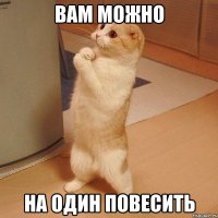 вам можно на один повесить