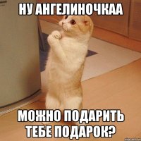 Ну Ангелиночкаа Можно подарить тебе подарок?