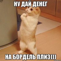 Ну дай денег На бордель плиз)))