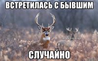 ВСТРЕТИЛАСЬ С БЫВШИМ СЛУЧАЙНО