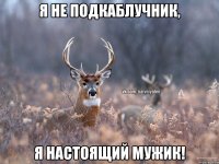 я не подкаблучник, я настоящий мужик!