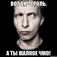 Вот он - ТРОЛЬ, А ты жалкое ЧМО!