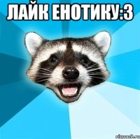 Лайк енотику:3 