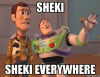 Sheki Sheki everywhere