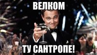 ВЕЛКОМ ТУ САНТРОПЕ!