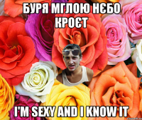 буря мглою нєбо кроєт I'm sexy and I know it