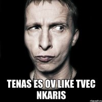  Tenas es ov like tvec nkaris