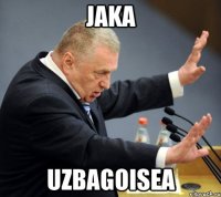 jaka uzbagoisea