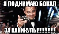 Я поднимаю бокал за КАНИКУЛЫ!!!!!!!!!!!