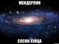 Мендерлян СОСНИ ХУЙЦА