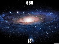 666 13