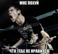 мне похуй что тебе не нравится