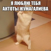 Я люблю тебя Актоты Жумагалиева 