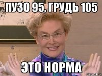 пузо 95, грудь 105 ЭТО НОРМА