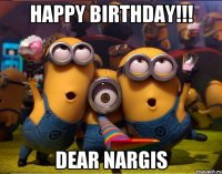 Happy Birthday!!! Dear Nargis