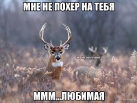 мне не похер на тебя ммм...любимая