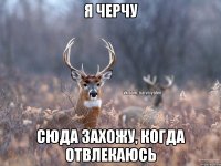 Я черчу Сюда захожу, когда отвлекаюсь