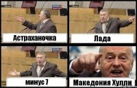 Астраханочка Лада минус 7 Македония Хулли