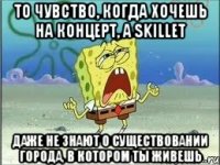 То чувство, когда хочешь на концерт, а Skillet даже не знают о существовании города, в котором ты живешь