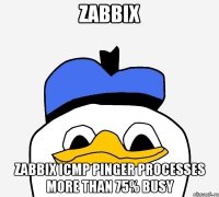 Zabbix Zabbix icmp pinger processes more than 75% busy