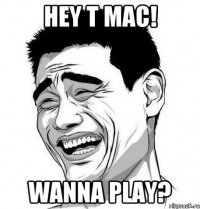 Hey T Mac! Wanna play?