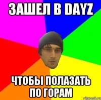 зашел в DayZ чтобы полазать по горам