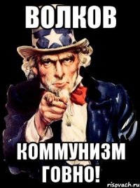 волков коммунизм говно!