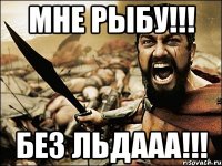 Мне рыбу!!! Без льдААА!!!