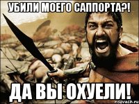 Убили моего саппорта?! Да вы охуели!