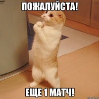 ПОЖАЛУЙСТА! ЕЩЕ 1 МАТЧ!