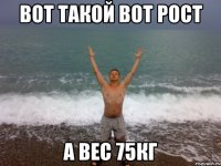 вот такой вот рост а вес 75кг