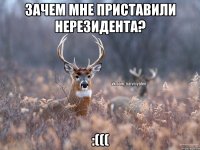 Зачем мне приставили нерезидента? :(((