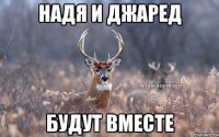 Надя и Джаред будут вместе