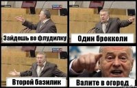 Зайдешь во флудилку Один брокколи Второй базилик Валите в огород