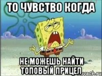 То чувство когда не можешь найти топовый прицел