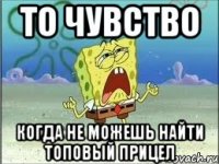 То чувство когда не можешь найти топовый прицел