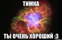 Тимка ты очень хороший :3