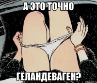 А ЭТО ТОЧНО ГЕЛАНДЕВАГЕН?