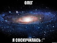 Олег Я соскучилась :**