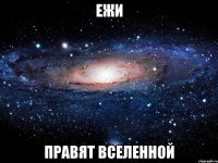 Ежи Правят вселенной